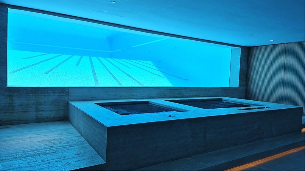 Acrylic Pool Viewing Windows image